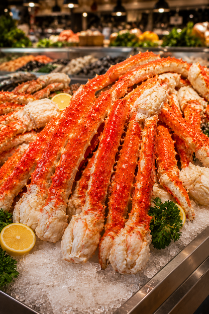 💥 Jumbo King Crab Legs – Wild-Caught & Flash-Frozen – Buy 3lb Get 3lb Free Now!