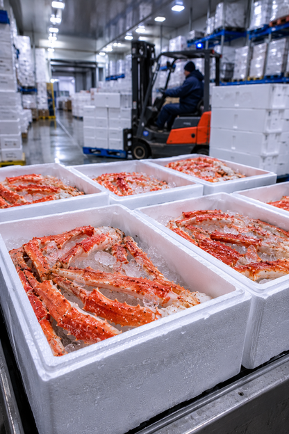 💥 Jumbo King Crab Legs – Wild-Caught & Flash-Frozen – Buy 3lb Get 3lb Free Now!