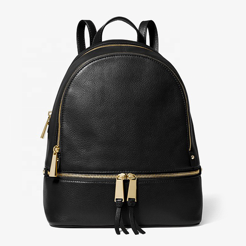 Pebbled PU Leather Daily Women Backpack